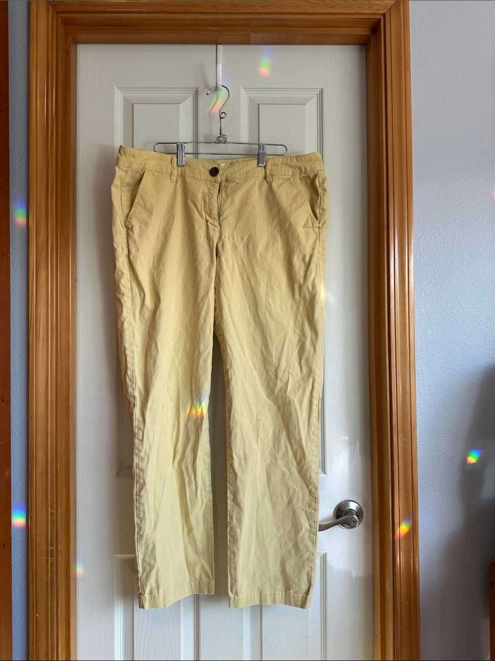 Yellow Cabi Pants